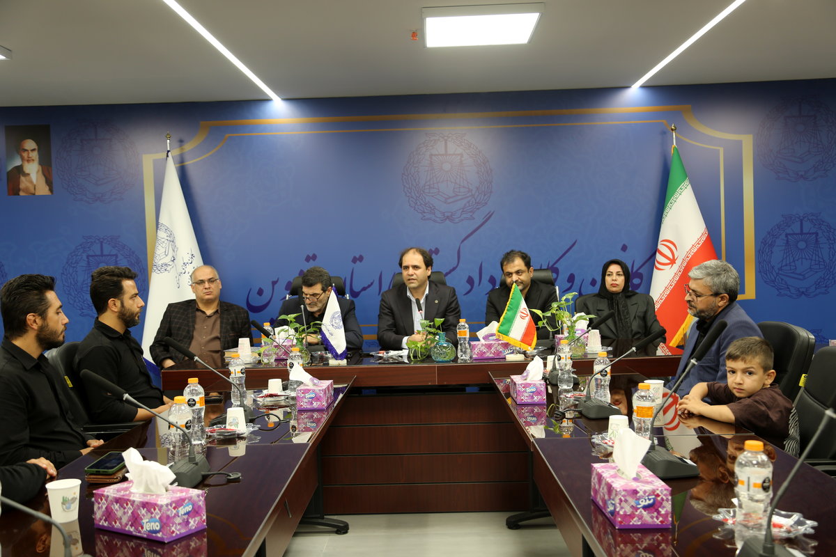 رئیس کانون وکلای قزوین: آسیب دیدگان جنگ و خانواده شهدا، مورد حمایت حقوقی وکلای دادگستری قرار دارند