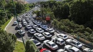  ترافیک سنگین در مسیر شمال به جنوب محورهای چالوس و هراز