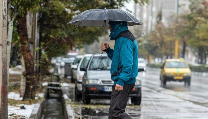 بارندگی در اکثر استان‌ها شدت می‌گیرد