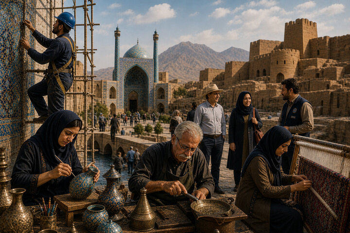 روایتی از دست‌هایی که میراث‌فرهنگی، گردشگری و صنایع‌دستی ایران را زنده نگه داشته‌اند