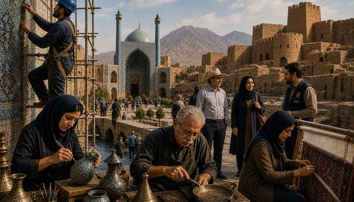 روایتی از دست‌هایی که میراث‌فرهنگی، گردشگری و صنایع‌دستی ایران را زنده نگه داشته‌اند