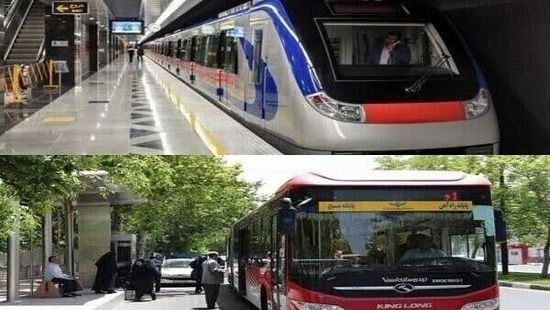 مترو و اتوبوس رایگان تا فردا