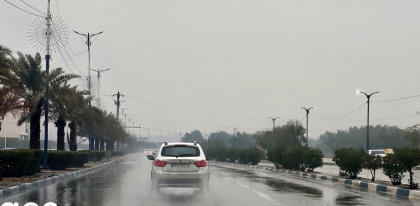 بارش و باد شدید در اغلب استان‌ها