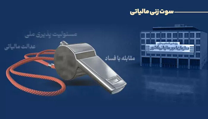   پرداخت پاداش 6 نفر سوت‌زن فرار مالیاتی