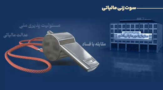   پرداخت پاداش 6 نفر سوت‌زن فرار مالیاتی