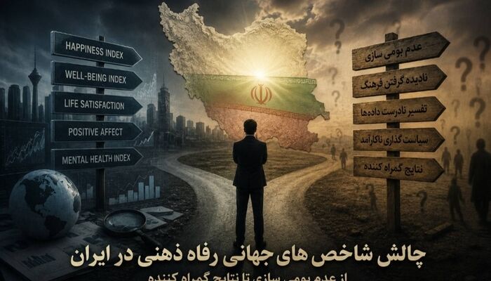 چالش شاخص‌های جهانی رفاه ذهنی در ایران؛ از عدم بومی‌سازی تا نتایج گمراه‌کننده