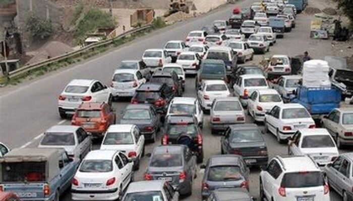 ترافیک نیمه‌سنگین در محورهای ورودی تهران