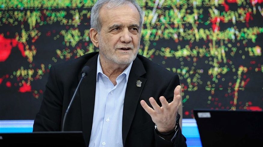 واکنش تند پزشکیان به اظهارات ترامپ؛ با سند درباره ایران صحبت کن