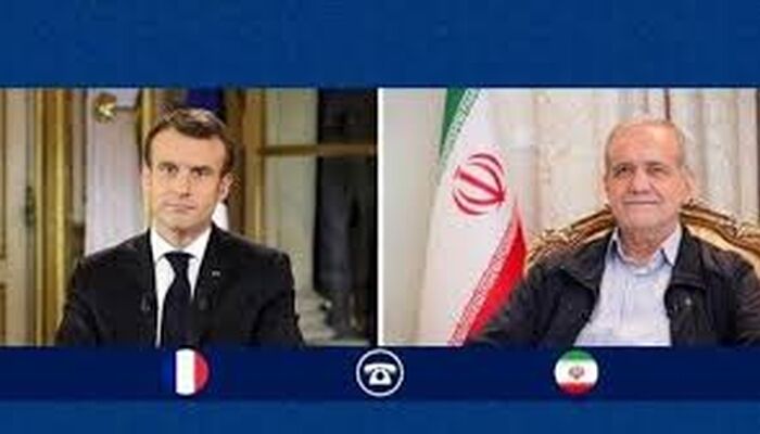 پزشکیان به مکرون: زیاده‌خواهی آمریکا مانع از توافق شد