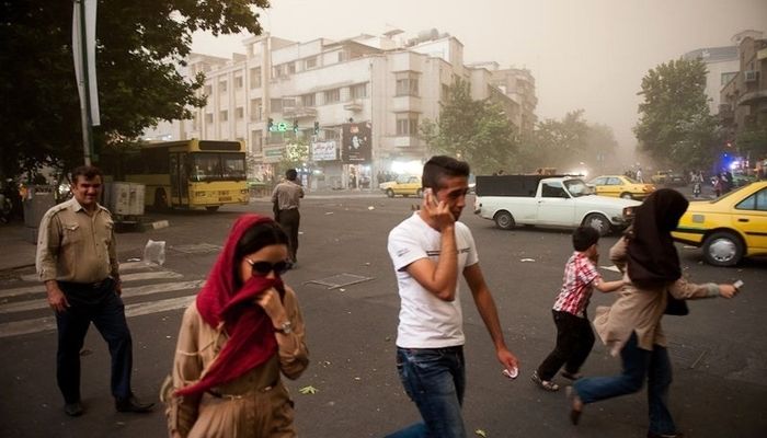 هشدار نسبت به وزش باد خیلی شدید در تهران